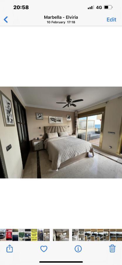 Beachfront Apartment - Sea Views - Marbella Exterior photo